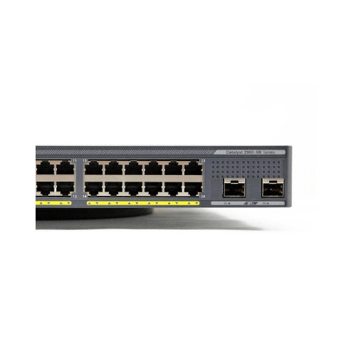 Refurbished - Cisco WS-C2960XR-24PD-I V07 24 GigE PoE 2 x 10G SFP+ Switch | 1yr Wty - Reboot IT