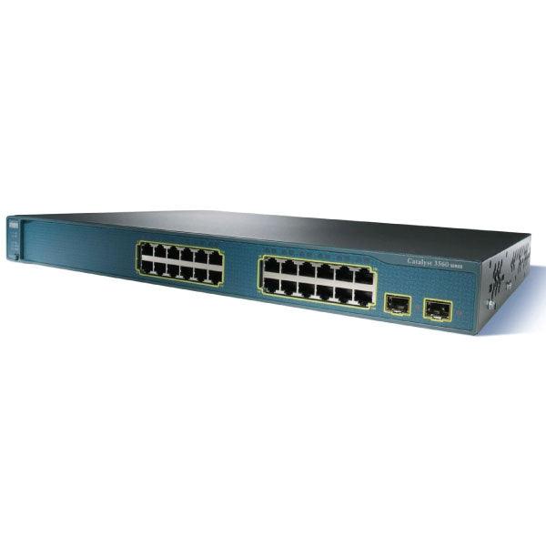 Cisco WS-C3560-24PS-E 24 10/100 Port POE  + 2SFP Switch | 3mth Wty