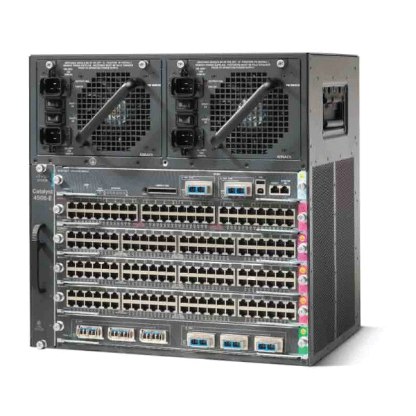 Cisco WS-C4506-E 2 x PSU, 1 x WS-X45-Sup6L-E 2x WS-X4648-RJ45-E 3x WS-x4306-GB