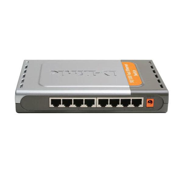 D-Link DES-1008D 8-Port Unmanaged 10/100Mbps Desktop Switch | 3mth Wty