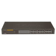 D-Link DES-1024R+ 24-Port Refurbished Network Switch - Front Panel View