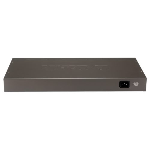 D-Link DES-1024R+ 24-Port Refurbished Network Switch - Rear Ports View