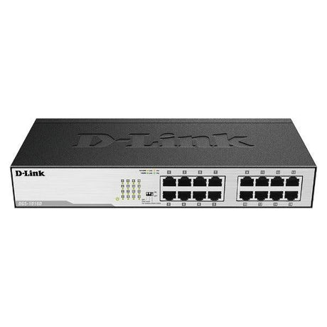 D-Link DGS-1016D 16-Port Unmanaged Gigabit Desktop Switch | 3mth Wty