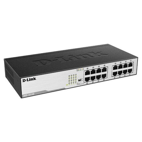 D-Link DGS-1016D 16-Port Unmanaged Gigabit Desktop Switch | 3mth Wty