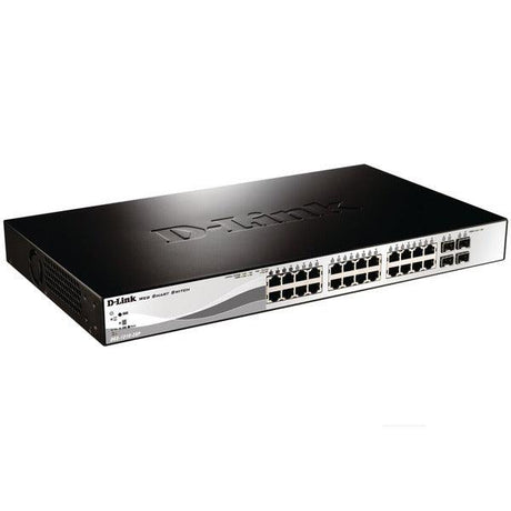 D-Link DGS-1210-28P 28-Port Unmanaged Gigabit PoE Desktop Switch | 3mth Wty