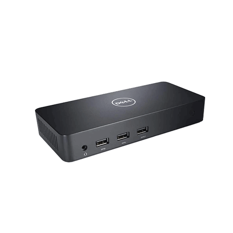 Dell D3100 UHD 4K USB 3.0 Port Replicator + 65W Adapter Dock | 3mth Wty