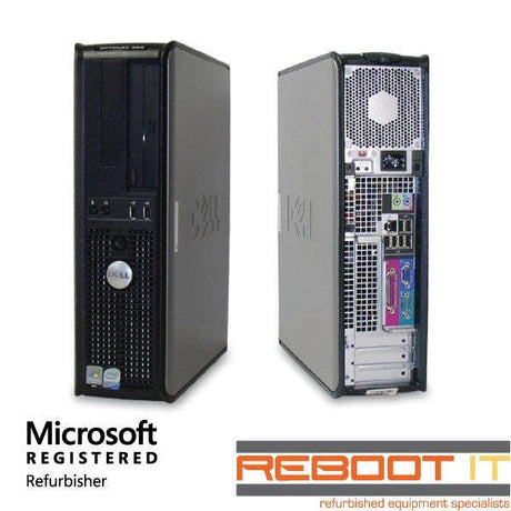 Dell Optiplex 360 Desktop Core 2 Duo E7300 2.66GHz 4GB 160GB DVD Win 7 Computer