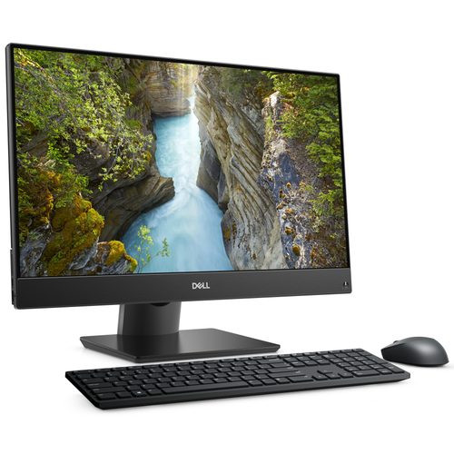 Dell OptiPlex 5490 All-in-One 24" Touch Refurbished Desktop - Front Profile