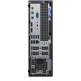 Dell OptiPlex 7070 SFF i5-9500 Refurbished Desktop PC - Rear Ports View