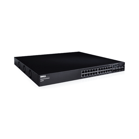 Dell PowerConnect 6224 24-port GbE + 4 Combo SFP Ports Switch | 3mth Wty