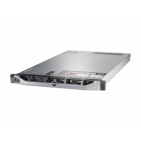 Dell PowerEdge R620 1U 8-Bay Refurbished Rack Server - Front View with Bezel