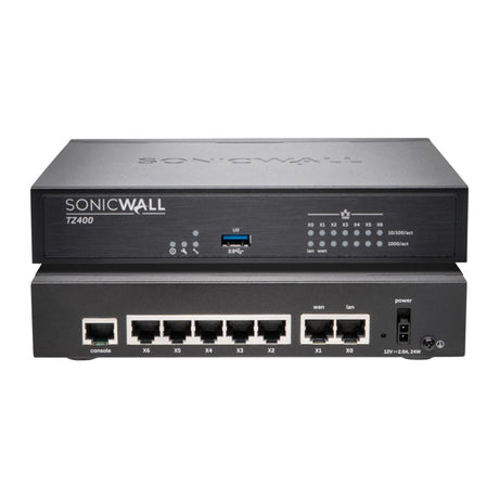 Dell SonicWall TZ400 Firewall 7x GbE Ports 1.3Gbps 900Mbps VPN Appliance