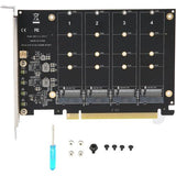 Dell Ultra-Speed Drive Quad PCIe x16 NVMe M.2 SSD Adapter Card