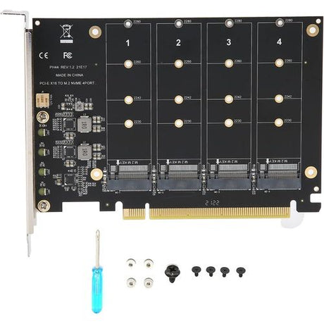 Dell Ultra-Speed Drive Quad PCIe x16 NVMe M.2 SSD Adapter Card