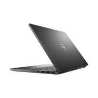 A Certified Refurbished Dell Latitude 7430 i5 1235U 1.3GHz 16GB 256GB LTE, partially open from the back left, displays the Dell logo on the lid with visible ports and part of the keyboard.