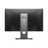 Rear view of a refurbished Dell P2417H IPS 24 1920x1080 monitor (no stand), black with a modern design and the Dell logo centered. Features DP, HDMI, VGA, and USB connectivity.