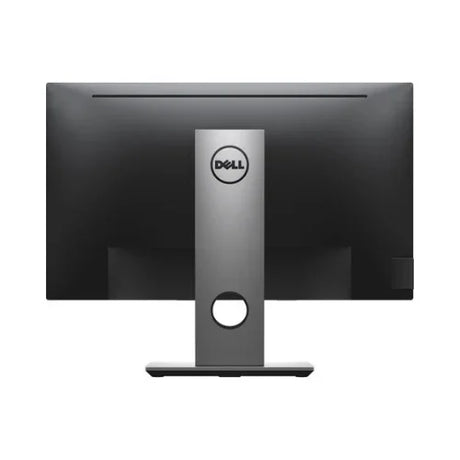 Rear view of a refurbished Dell P2417H IPS 24 1920x1080 monitor (no stand), black with a modern design and the Dell logo centered. Features DP, HDMI, VGA, and USB connectivity.