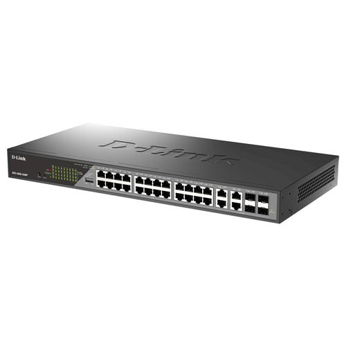 D-Link DES-1228P 24-Port Fast Ethernet PoE Web Smart Switch
