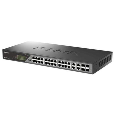 D-Link DES-1228P 24-Port Fast Ethernet PoE Web Smart Switch