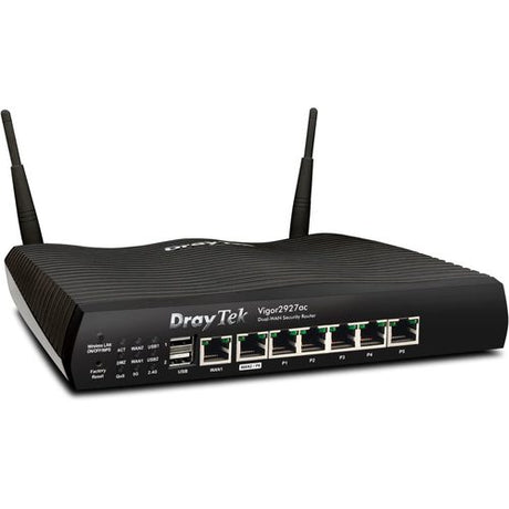 DrayTek Vigor2760 VDSL2 ADSL2+ Modem Router Refurbished - Angled View