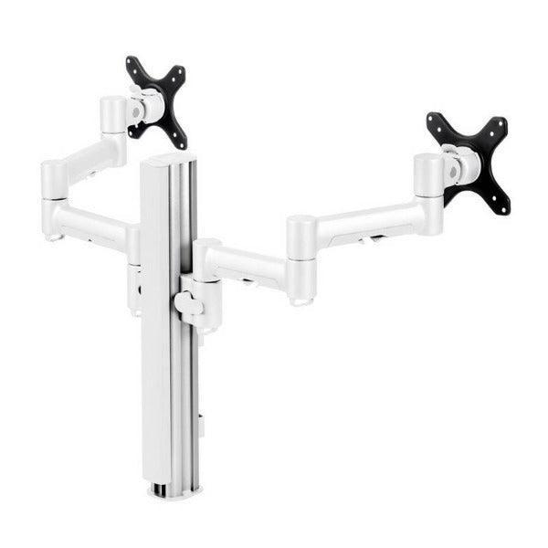 Dual  HP E243 23.8" IPS 1920x1080 monitors with Atdec Systema SD4640W Mounting Kit | Wty