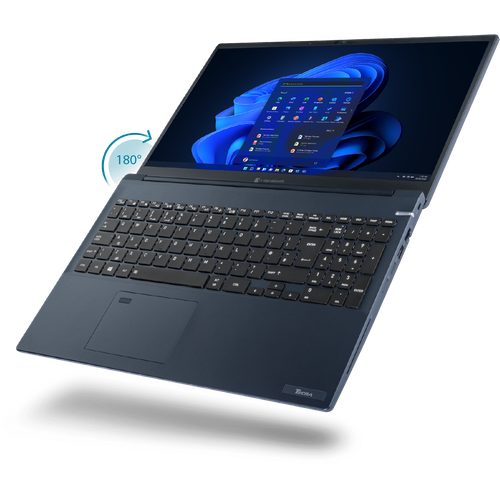 Dynabook Tecra A50-J Refurbished Laptop - 180 Degree Lay-Flat View