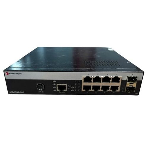 Extreme Networks 08G20G2-08P Refurbished Switch - Front View