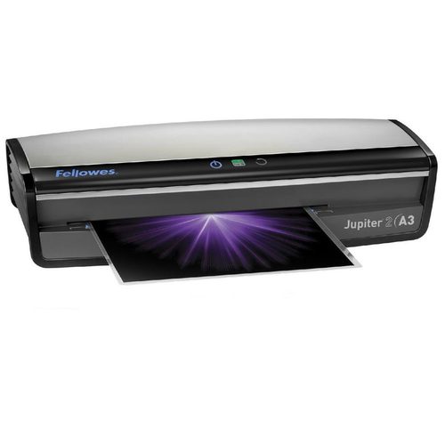 Fellowes Jupiter 2 A3 Laminator Hot Cold Pouch Refurbished - Angled View