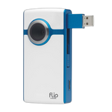 Flip Video UltraHD U260W 4GB 720p HD Pocket Camcorder - Angled View