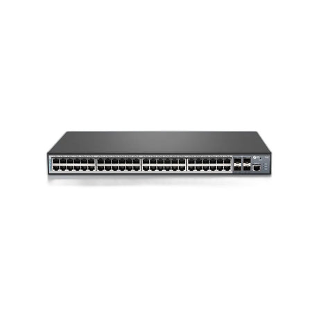 FS S3400-48T4SP 48-Port Gigabit PoE+ L2+ Managed Switch 4x 10G SFP+ 370W