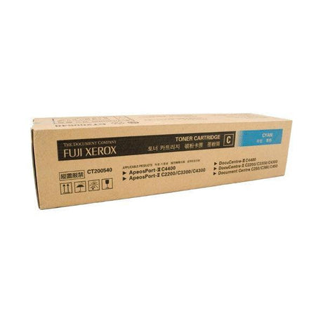 Fujitsu Xerox CT200540 Toner Cartridge Cyan | Genuine & Brand New
