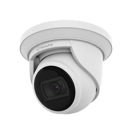 Hanwha Wisenet QNE-8011R 5MP Refurbished Security Camera - Angled View