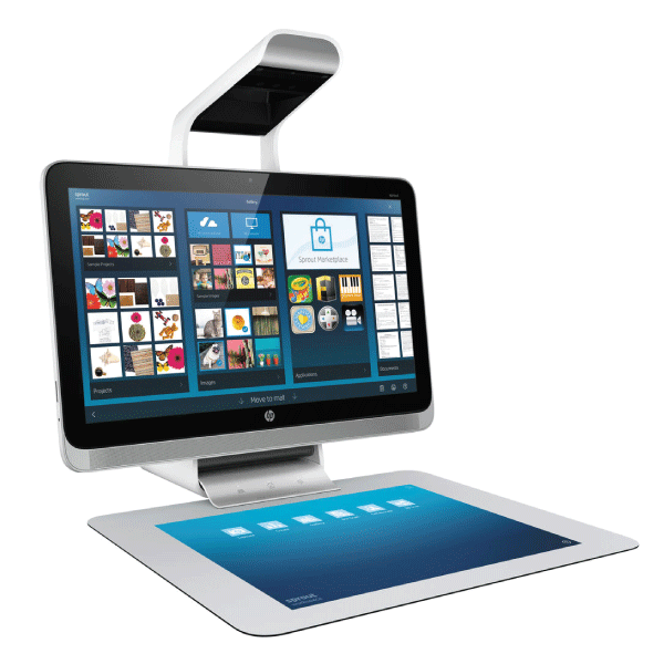 HP 23" AIO Sprout i7 4790s 3.2GHz 8GB NO HDD 23" FHD Touch W10P | C-Grade