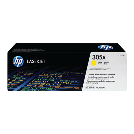 HP 305A CD412A Yellow Toner Cartridge | Genuine & Brand New