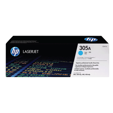 HP 305A CE411A Cyan Toner Cartridge | Genuine & Brand New