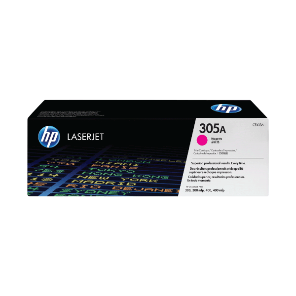 HP 305A CE413A Magenta Toner Cartridge | Genuine & Brand New