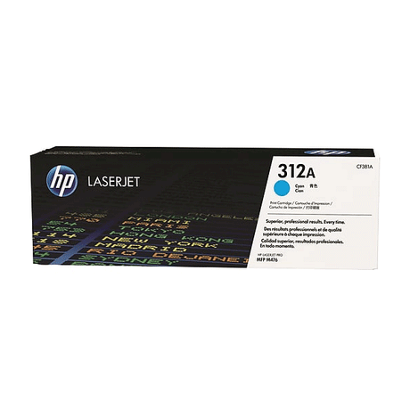 HP 312A CF381A Cyan Toner Cartridge | Genuine & Brand New