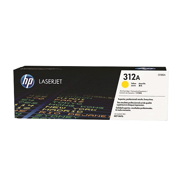 HP 312A CF382A Yellow Toner Cartridge | Genuine & Brand New