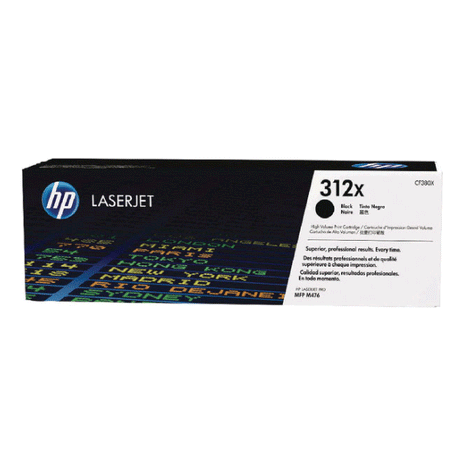 HP 312X CF380X Black High Yield Toner Cartridge | Genuine & Brand New