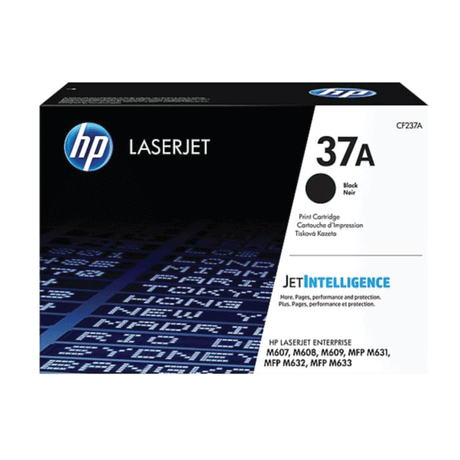 HP 37A CF237A Black Toner Cartridge | Genuine & Brand New