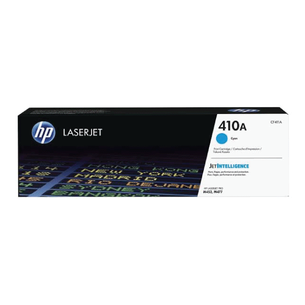 HP 410A CF411A Cyan Toner Cartridge | Genuine & Brand New