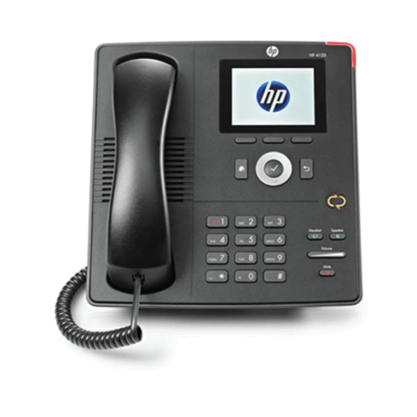HP 4120 IP Phone Black Handset & Stand | 3mth Wty