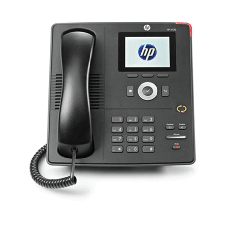 HP 4120 IP Phone Black Handset & Stand | 3mth Wty