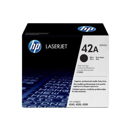 HP 42A Q5942A High Yield Toner Cartridge Black | Genuine & Brand New