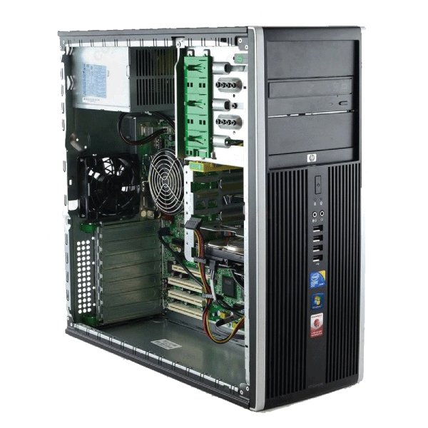 HP 8200 Elite Tower i7 2600 3.4GHz 16GB 500GB DW W7P Computer | 3mth Wty