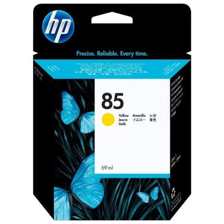 HP 85 Yellow C9427A Original DesignJet Ink Cartridge | Genuine & Brand New