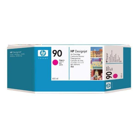 HP 90 Yellow Original DesignJet Ink Cartridge C5065A  | Genuine & Brand New