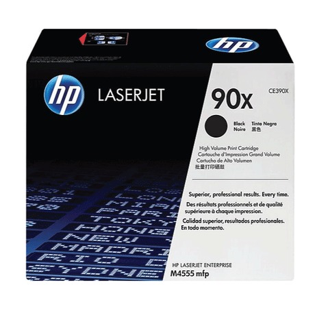 HP 90X CE390X Black High Yield Toner Cartridge | Genuine & Brand New