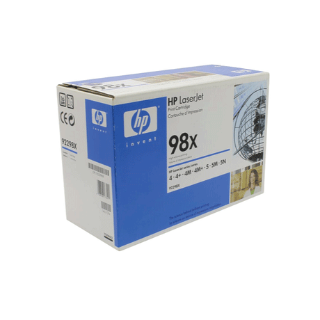 HP 98X 92298X Black High Yield Toner Cartridge | Genuine & Brand New