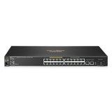 HP Aruba 2530-24-PoE+ J9779A Refurbished Network Switch - Front View